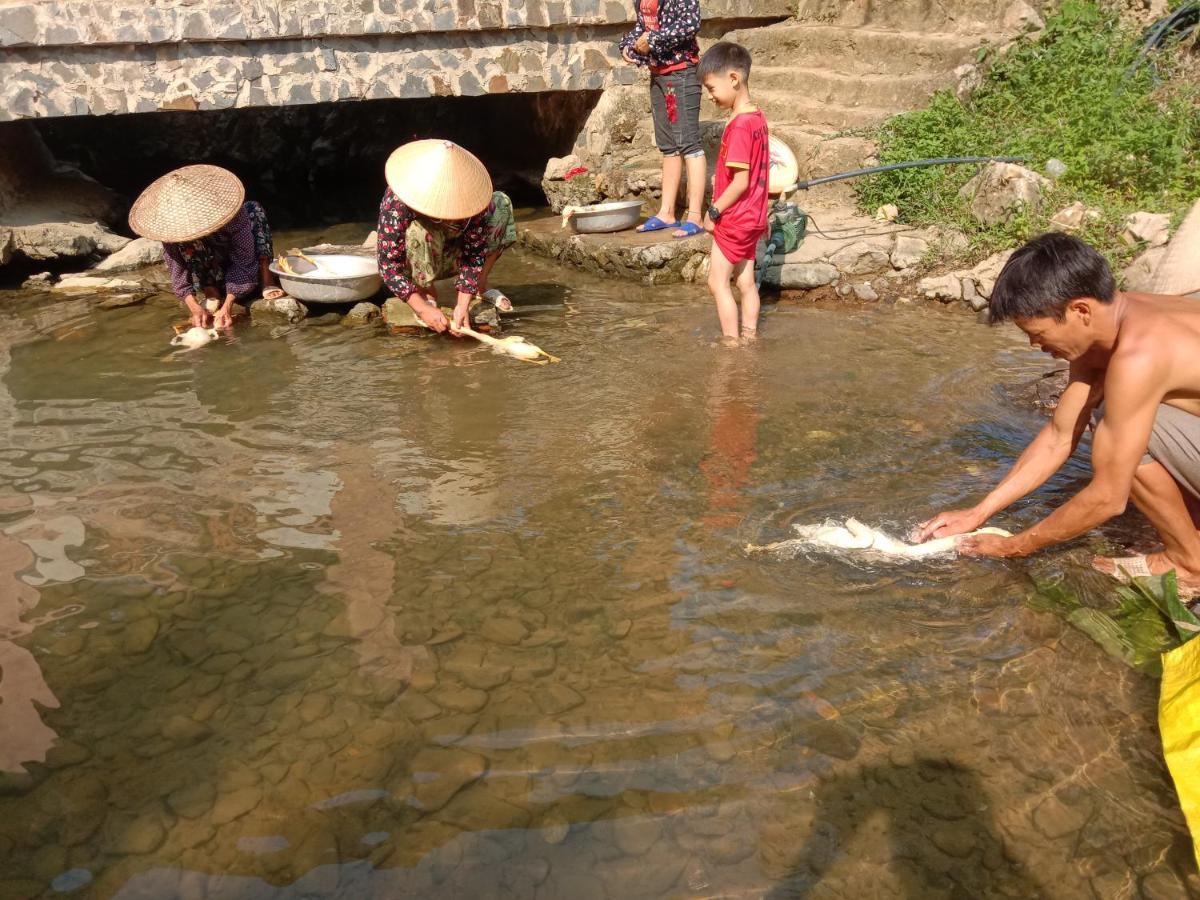Quang Thuan Ban Gioc Homestay Cao Bang Esterno foto