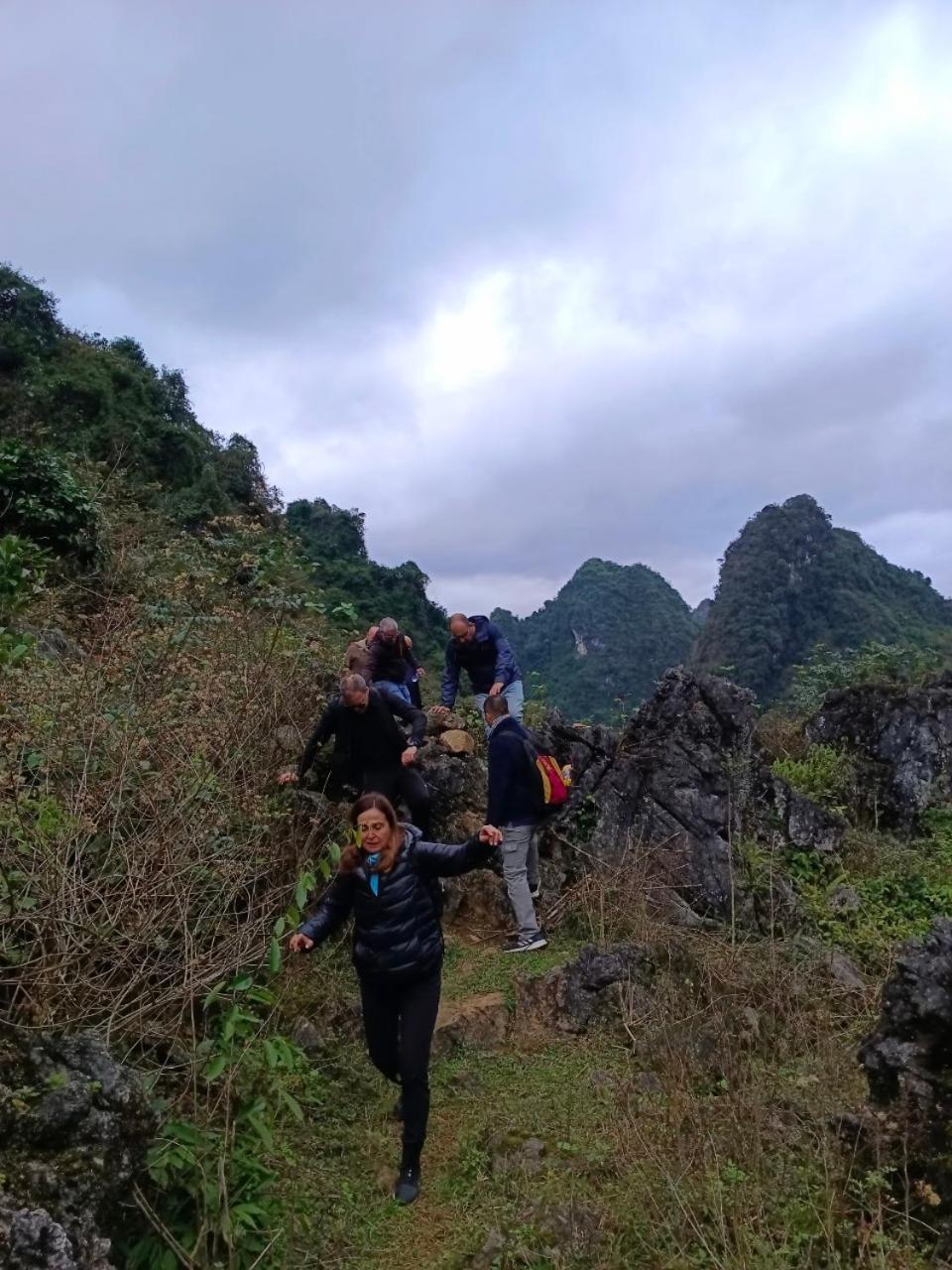 Quang Thuan Ban Gioc Homestay Cao Bang Esterno foto