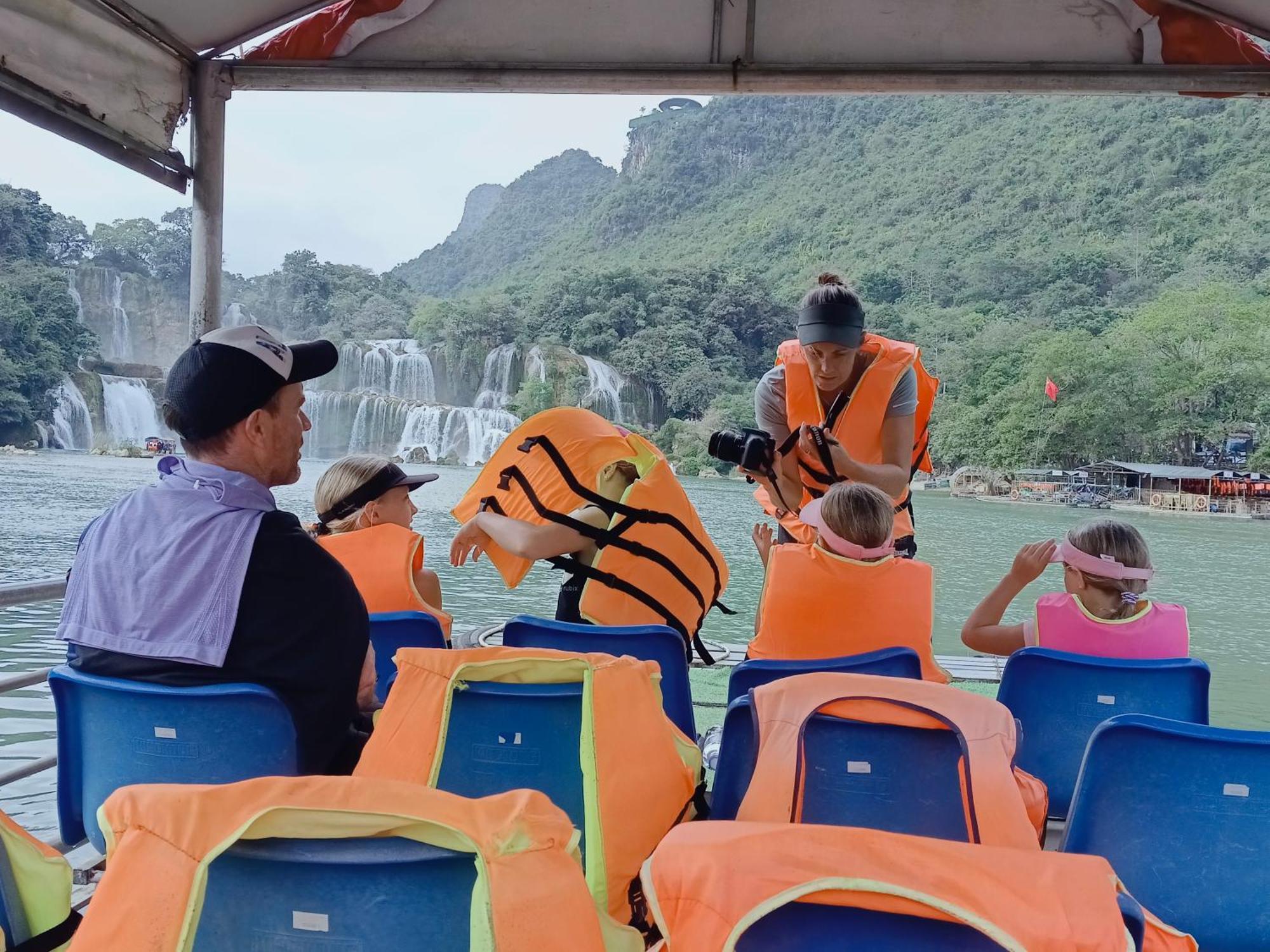 Quang Thuan Ban Gioc Homestay Cao Bang Esterno foto