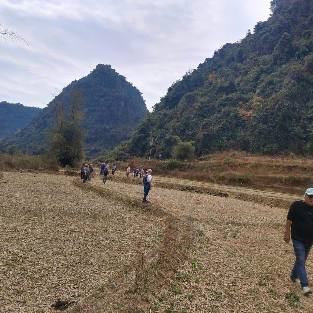 Quang Thuan Ban Gioc Homestay Cao Bang Esterno foto